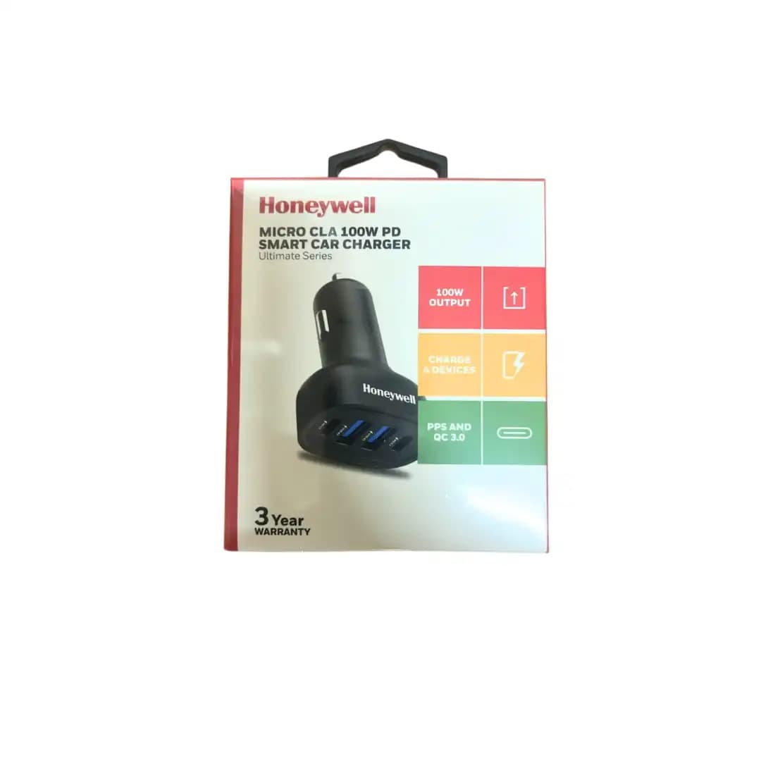 Honeywell Micro CLA 100W PD Smart Car Charger – Ultimate Series