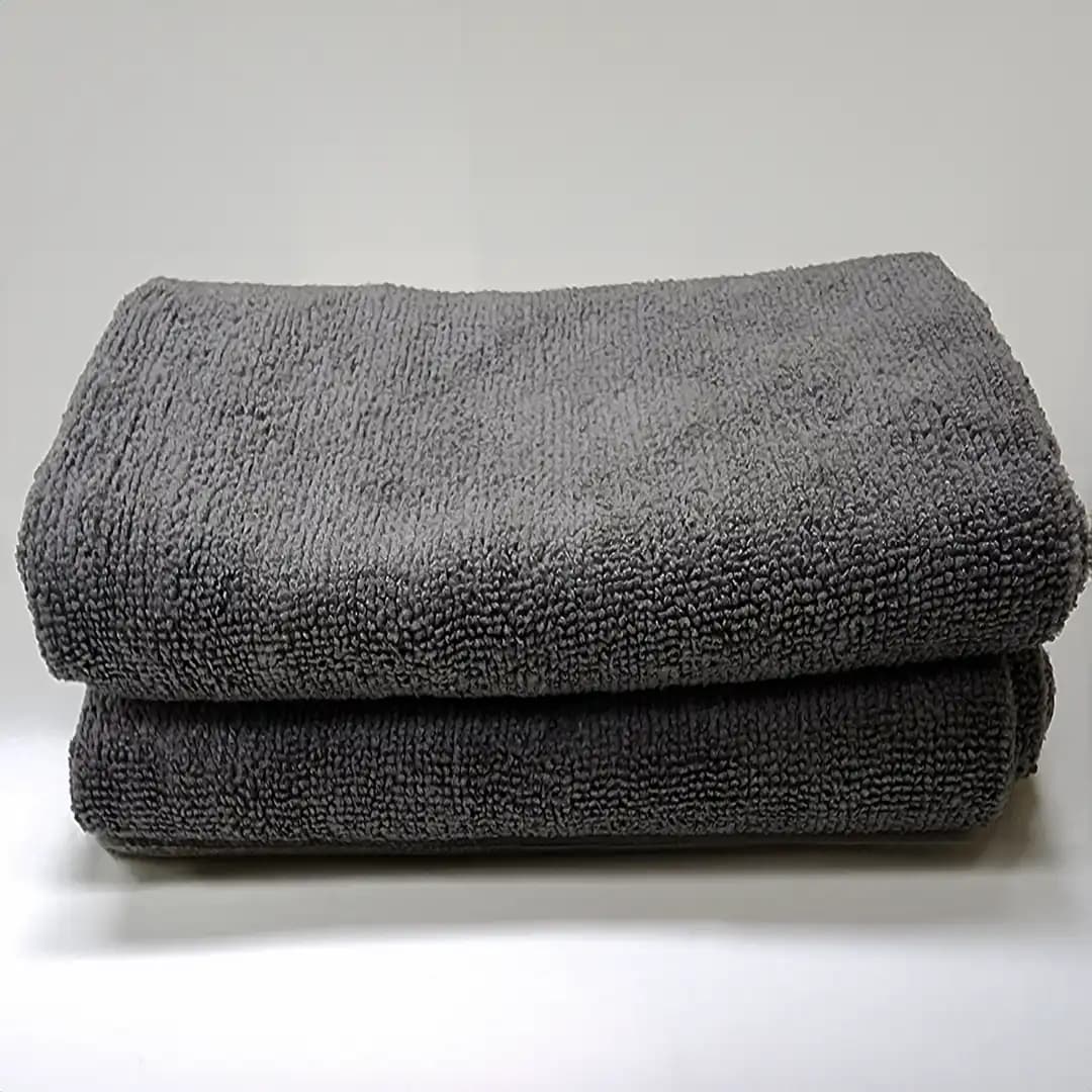 400 GSM Grey Microfibre Cloth 40x60- Pack of 3