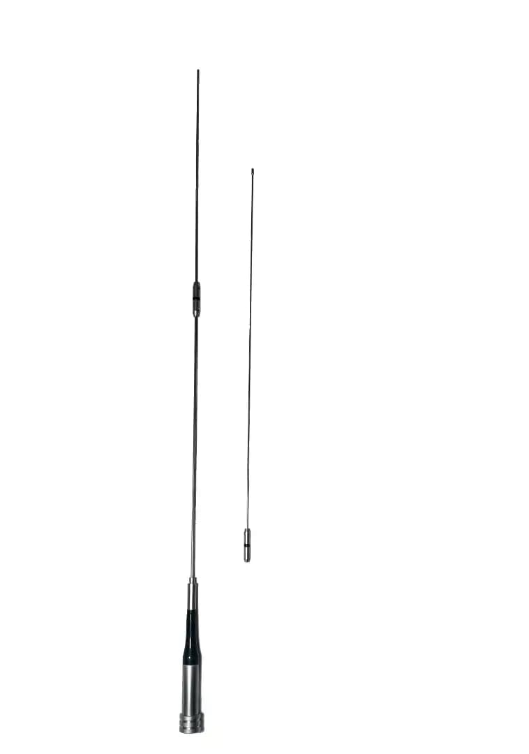 SG2000 Decorative Silver Antenna with Silver and Gloss Black Base with extension