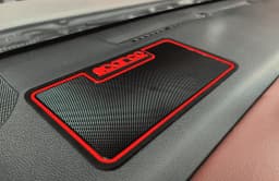Sparco Anti Slip Dashboard Mats with thin border 2