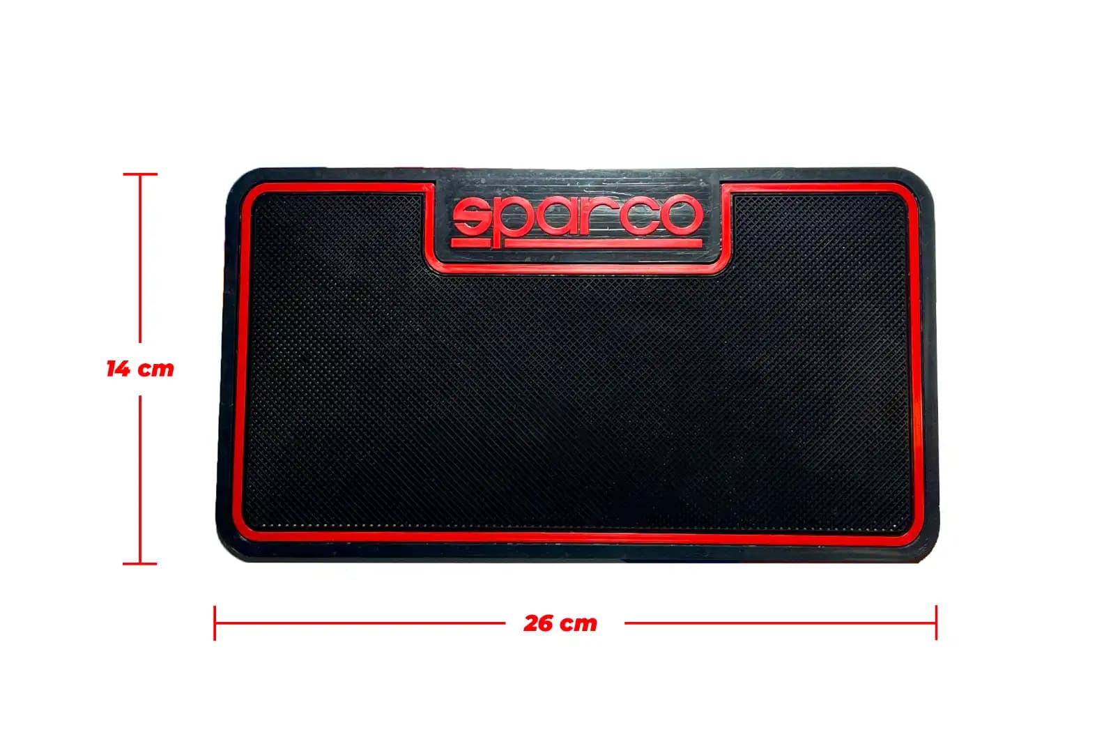 Sparco Anti Slip Dashboard Mats with thin border - Image 4 of 5