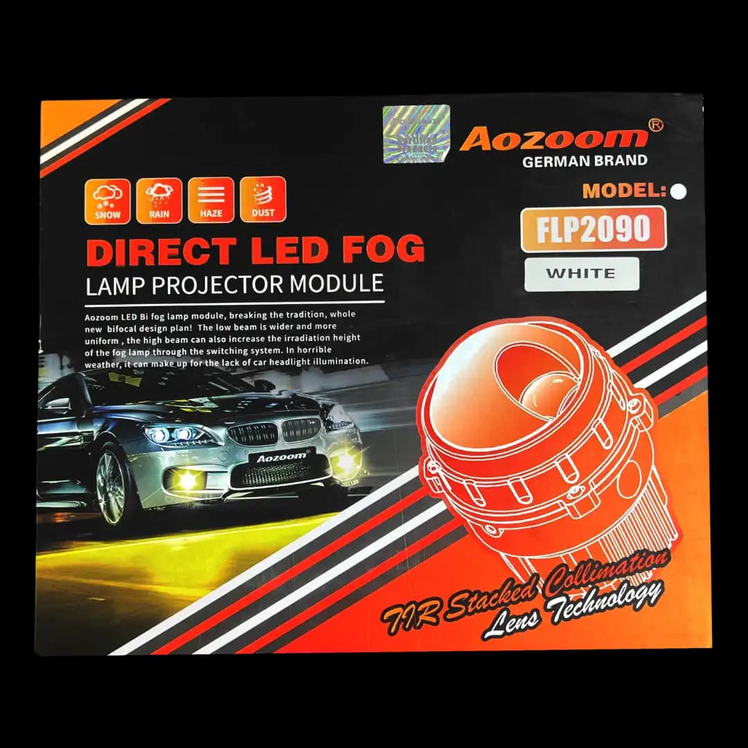 Aozoom Direct LED Fog light/Head Light- FLP2090 White