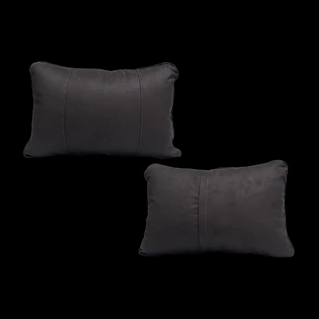 Pearl Cotton Backrest Cushion/ Back Support- Black