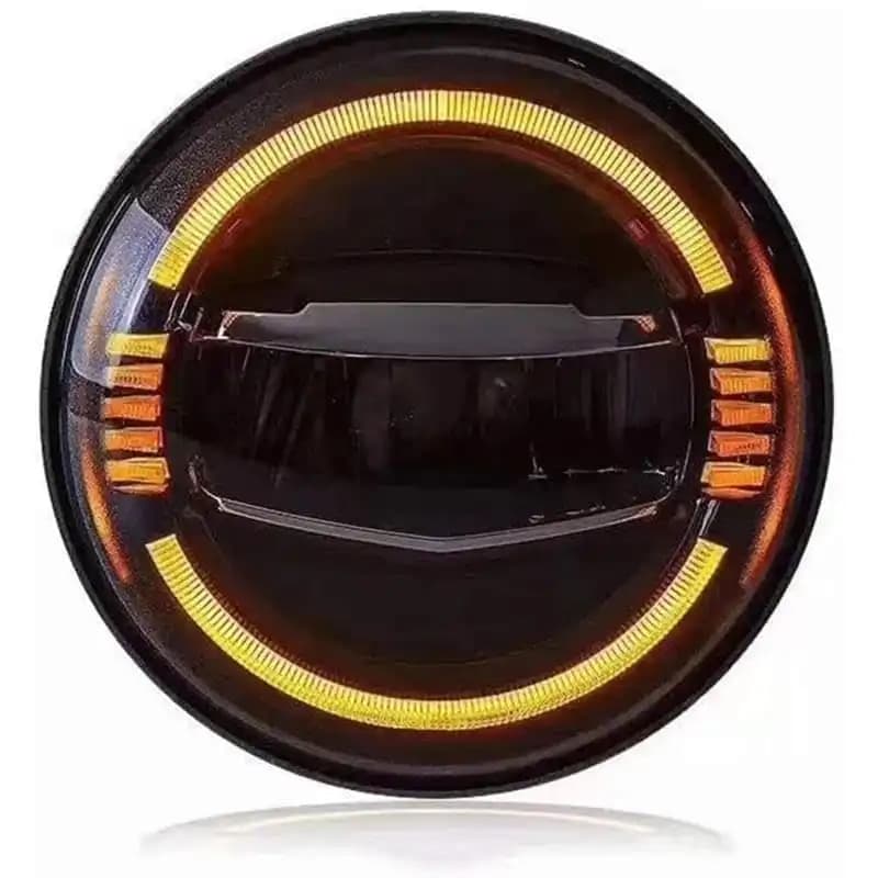 Hawk Eye LED Headlight For Mahindra Thar - Image 3 of 6