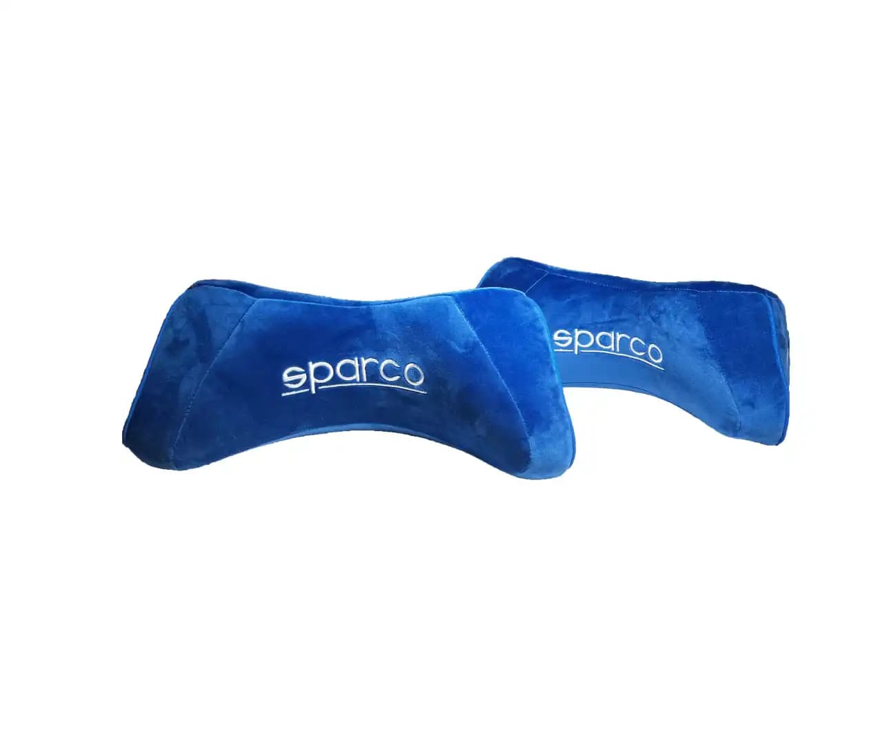 Sparco Contoured Suede High Density Foam Neck Pillow/ Ergonomic Neck Pillow/ Headrest