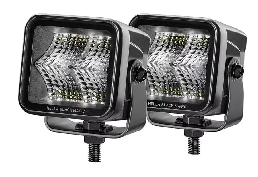 Hella Black Magic 3.2" LED Cubes - Image 2 of 6