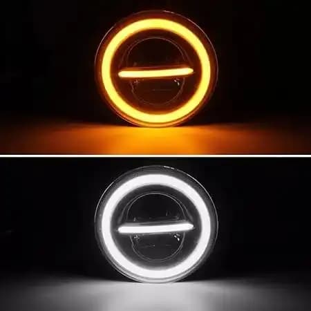 Mahindra Thar Full Ring Headlight/ LED Thar Headlight/ Minus Full Ring Headlight-For Thar - Image 2 of 6