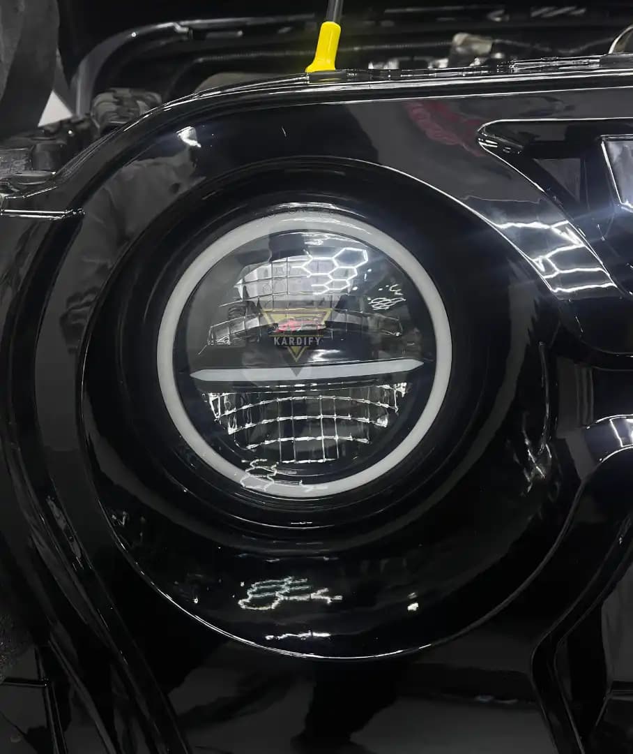 Mahindra Thar Full Ring Headlight/ LED Thar Headlight/ Minus Full Ring Headlight-For Thar - Image 4 of 6