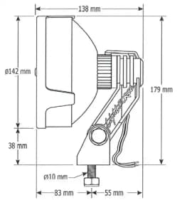 Lightforce Lance 140mm Ultra Compact Driving Light 2