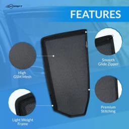 Neodrift 'NeoShade' Magnetic Car Sunshades for Maruti Suzuki Swift 2024+ 3