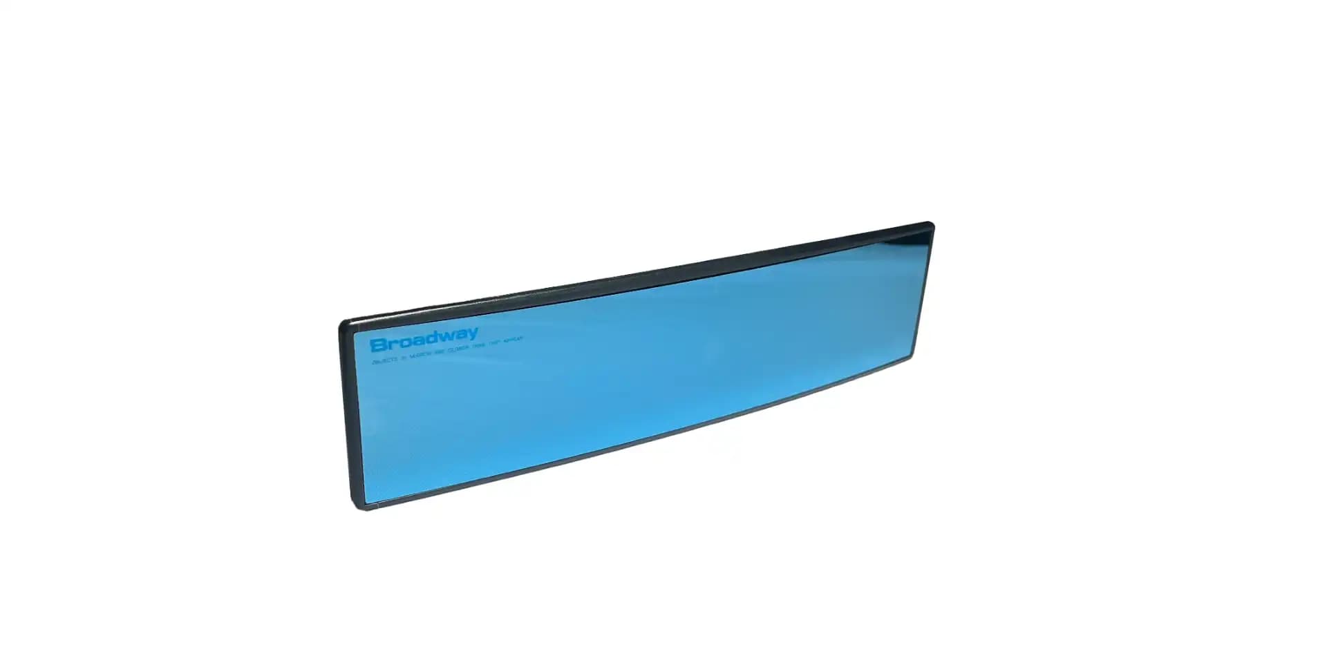 Broadway (BW-747) Blue Glass 300mm (11.81") Convex Mirror/ Rear View Mirror
