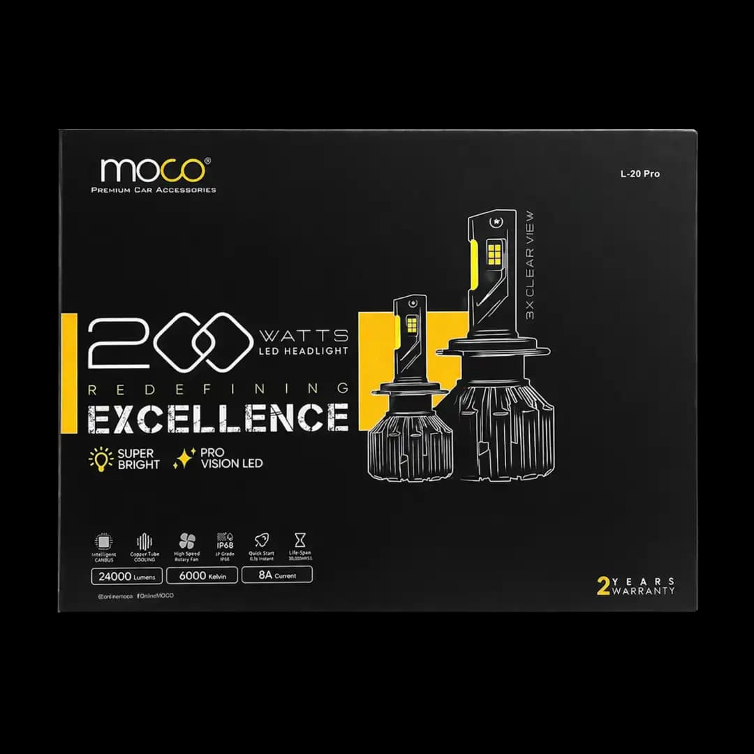 Moco LED Headlight  L-20 Pro