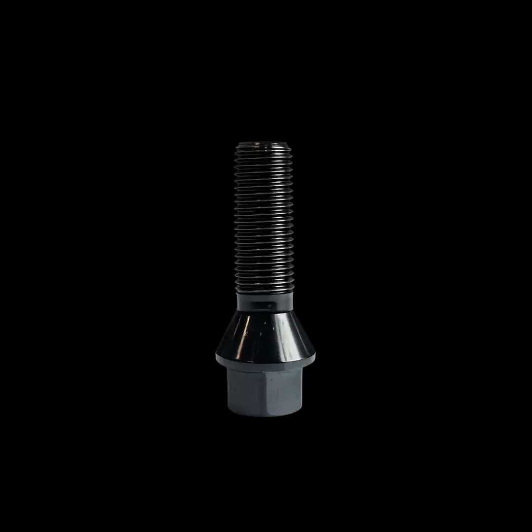 Wheel Nut Bolts | 14x1.5 x28c Black