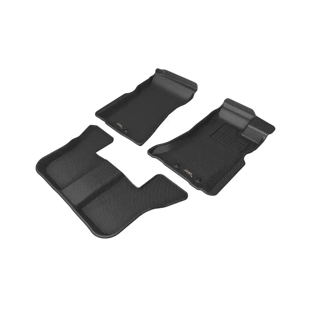 3D MAXpider KAGU Floor Mats for Mahindra Thar (2020-2025) | Black Custom Fit 3D Car Mats - Image 5 of 6