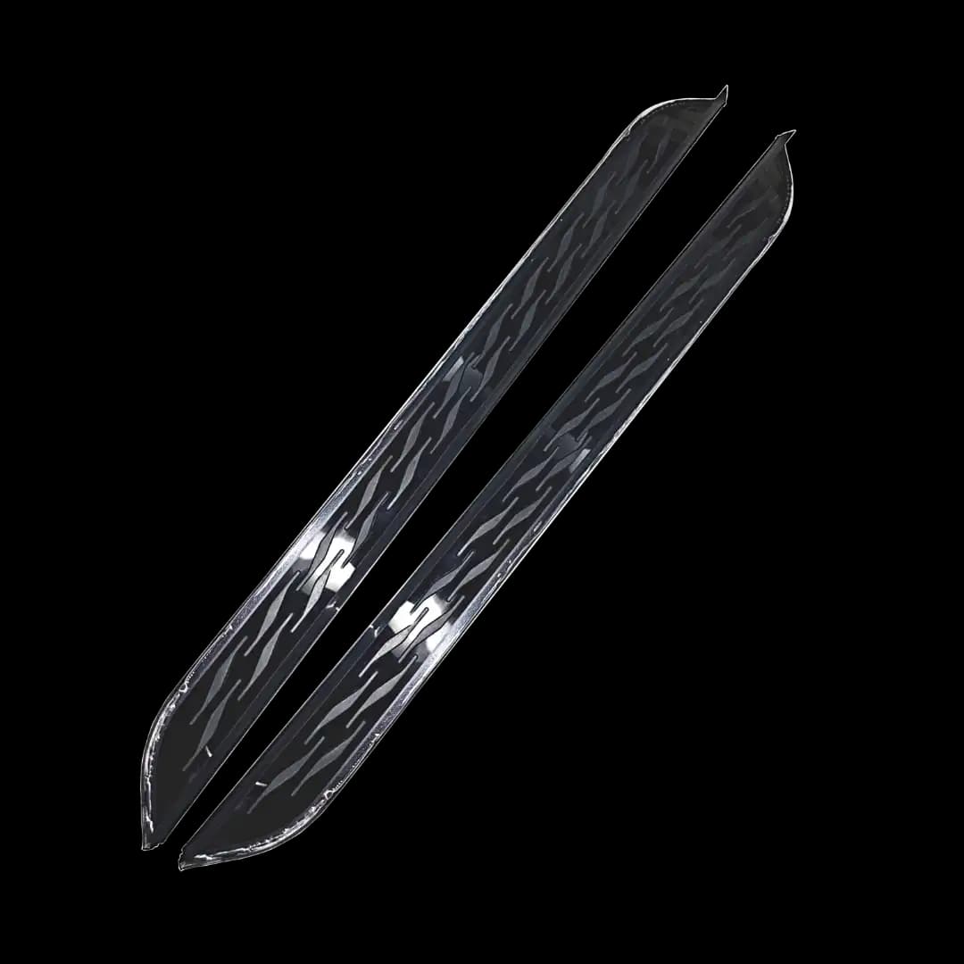 C-Track Side Step / Foot Rest RS100 for Innova Hycross - Black