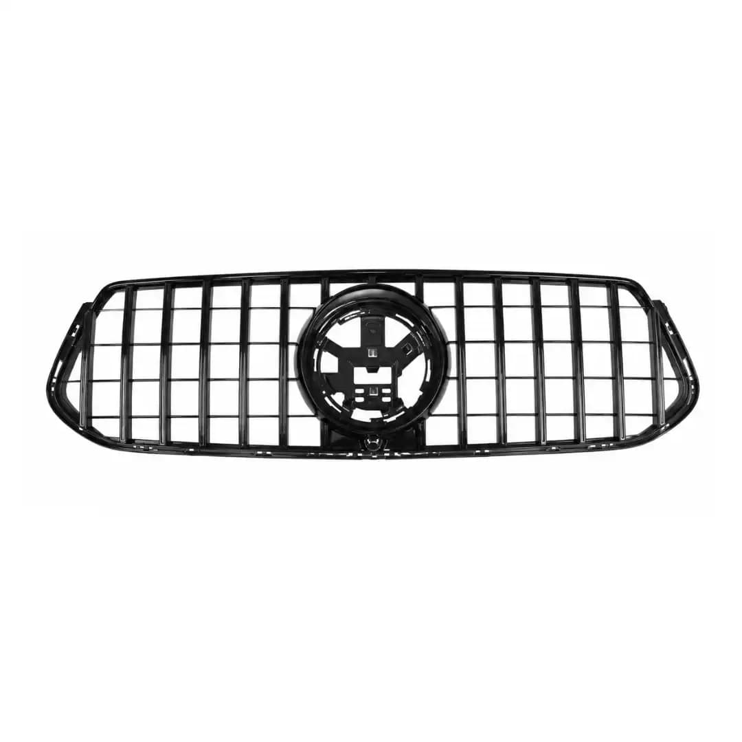 Gloss Black and Chrome Front Grille for Mercedes-Benz GLE W167 (2020-2023) | Front Bumper Grille