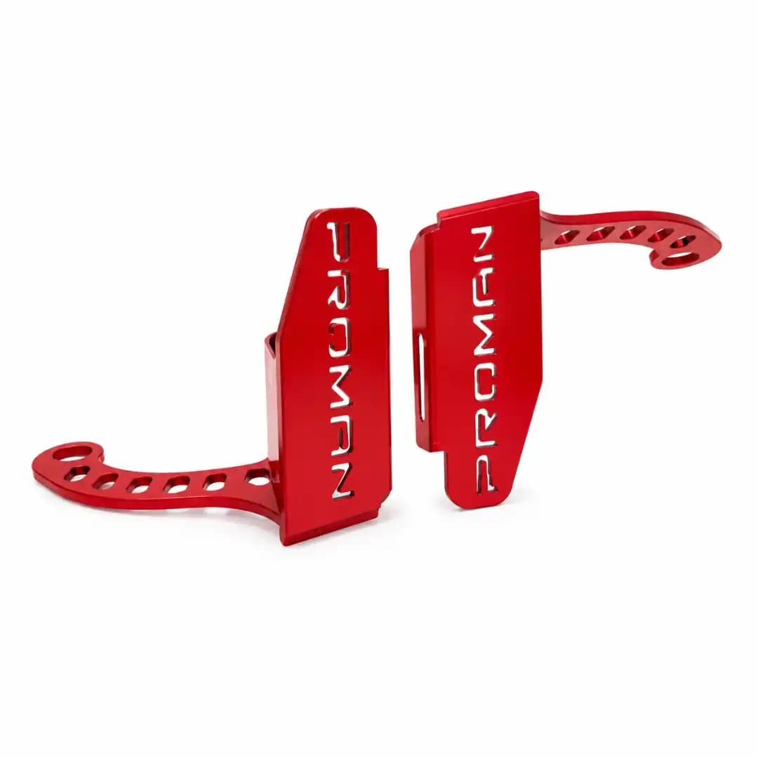 Proman Knuckle Light Bracket for Mahindra Thar | No-Drill Windshield Hinge Auxiliary Light Bracket Set - Image 2 of 6